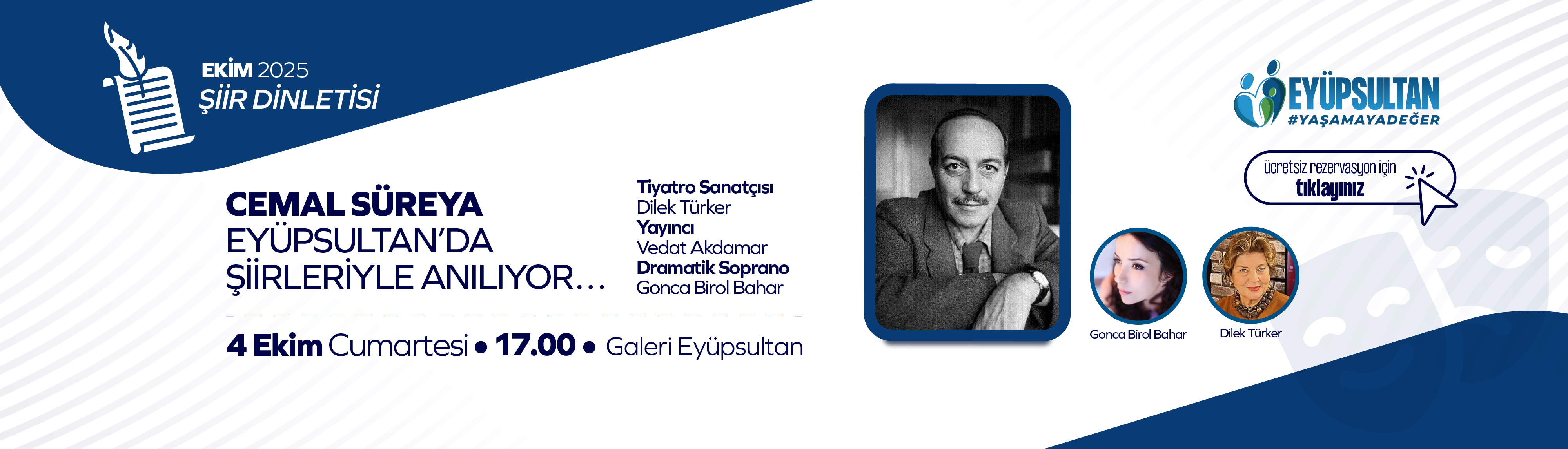 Cemal Süreya - Eyüpsultan'da Şiirleriyle Anılıyor
