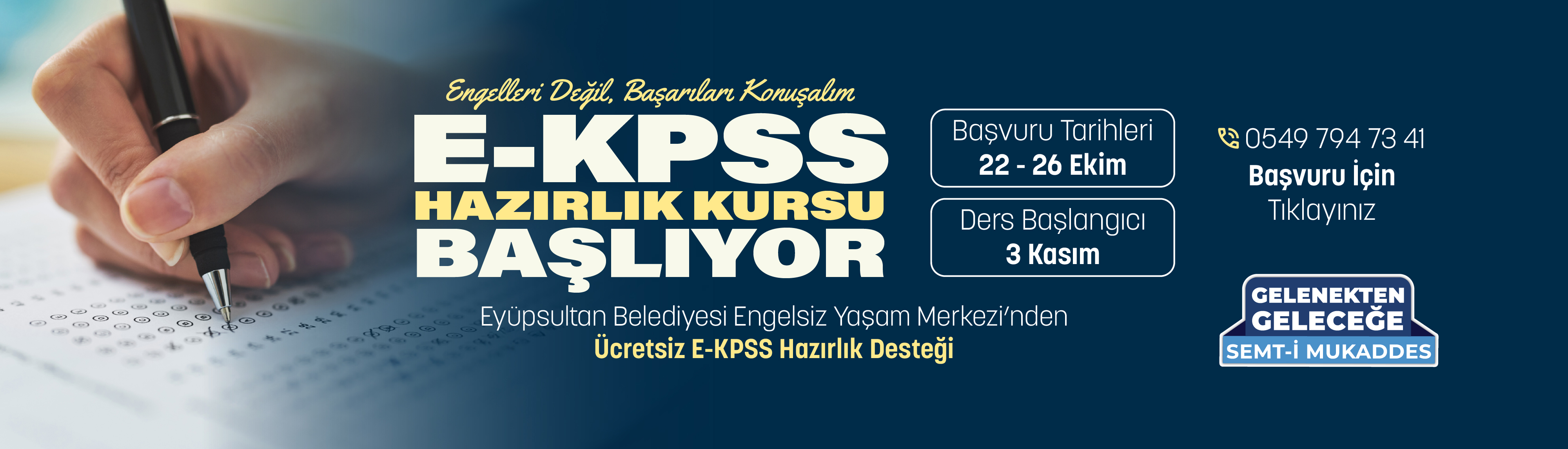 E-KPSS HAZIRLIK KURSU BAŞLIYOR