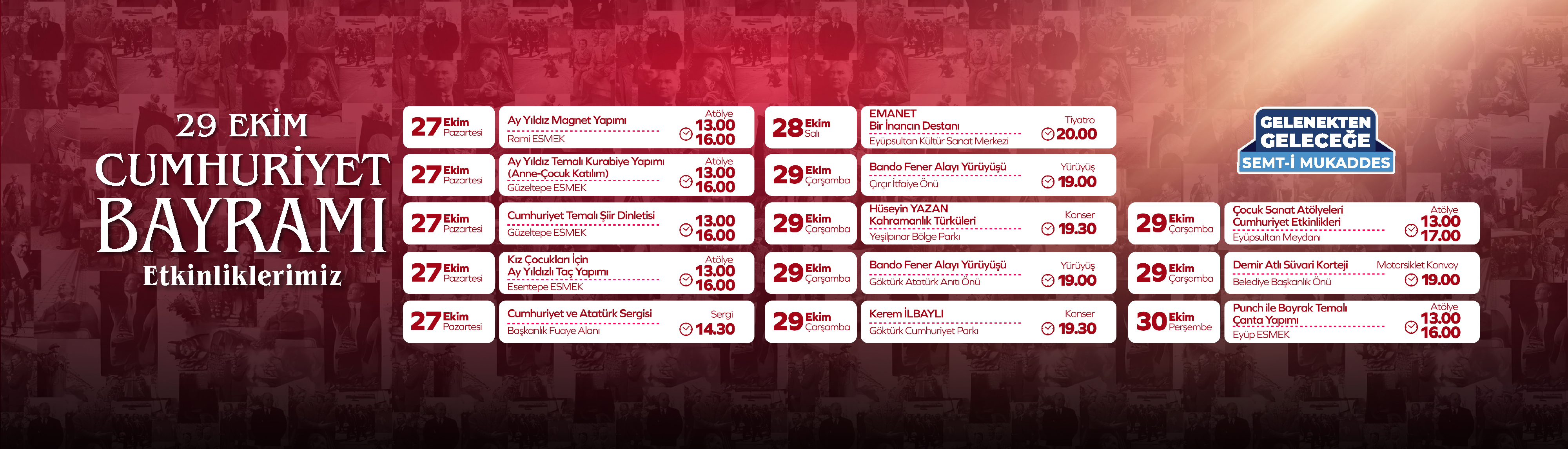 29 Ekim Cumhuriyet Bayramı Etkinliklerimiz 29 Ekim Cumhuriyet Bayramı Etkinliklerimiz