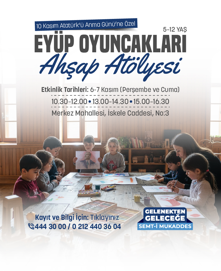 10 Kasım Anma Gününe Özel Eyüp Oyuncakları Ahşap Atölyesi 