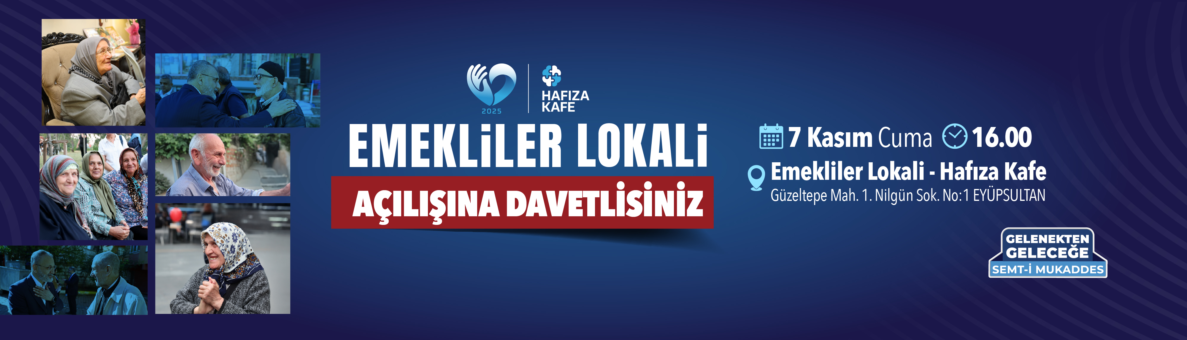 Emekliler Lokali Açılış Programı