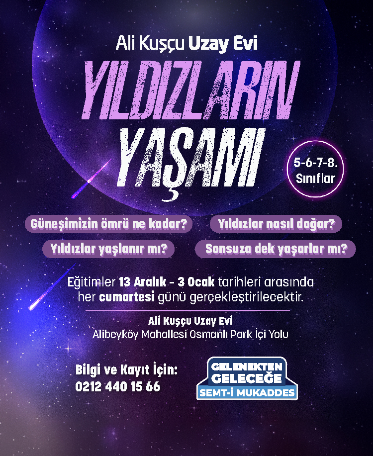 Ali Kuşçu Uzay Evi Yıldızların Yaşamı