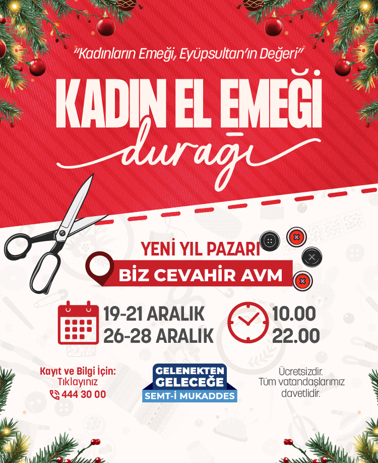 Kadın El Emeği Ürünleri Yeni Yıl Festivali