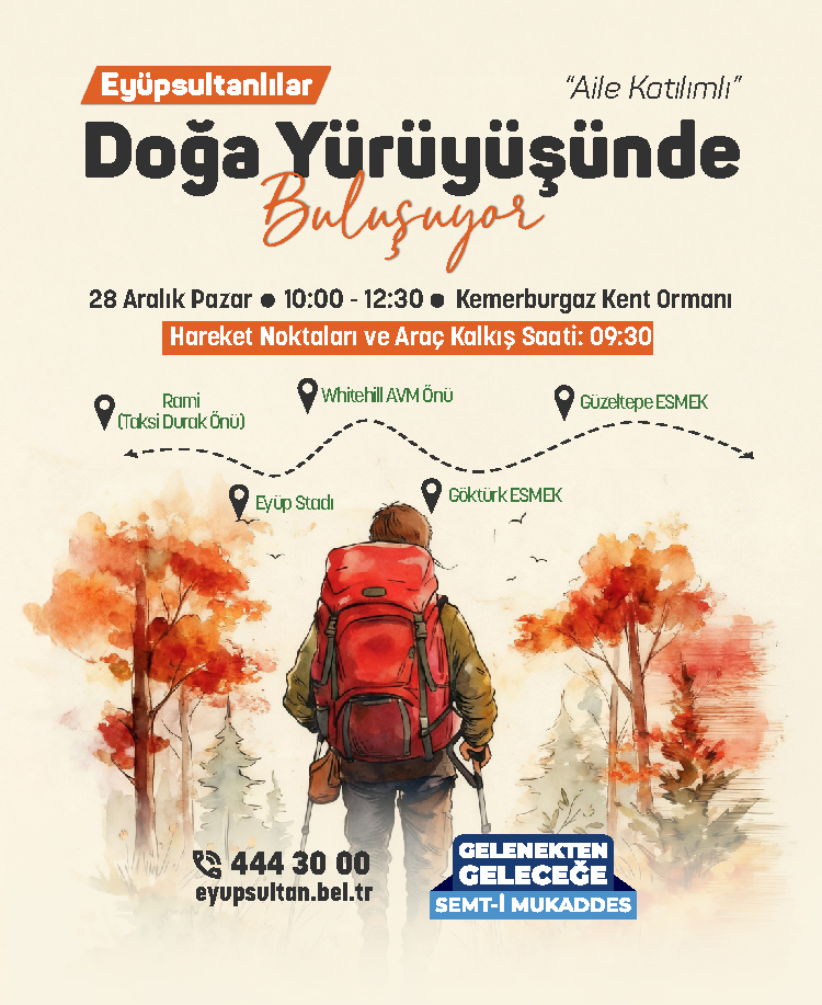 Eyüpsultanlılar Doğa Yürüyüşü