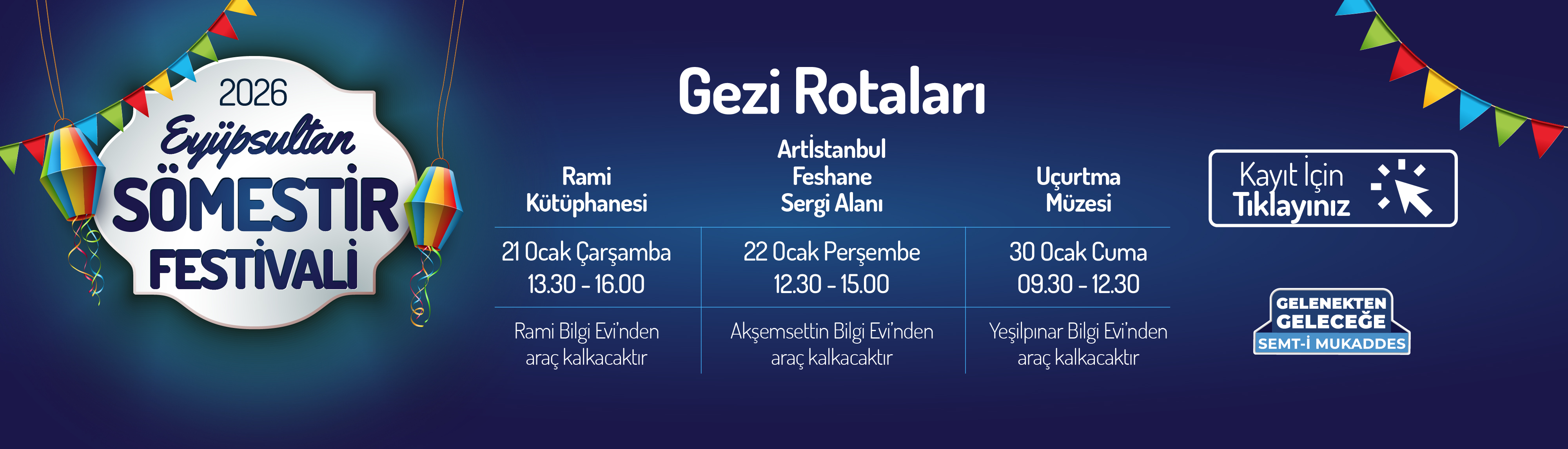 Sömestir Gezi Rotası
