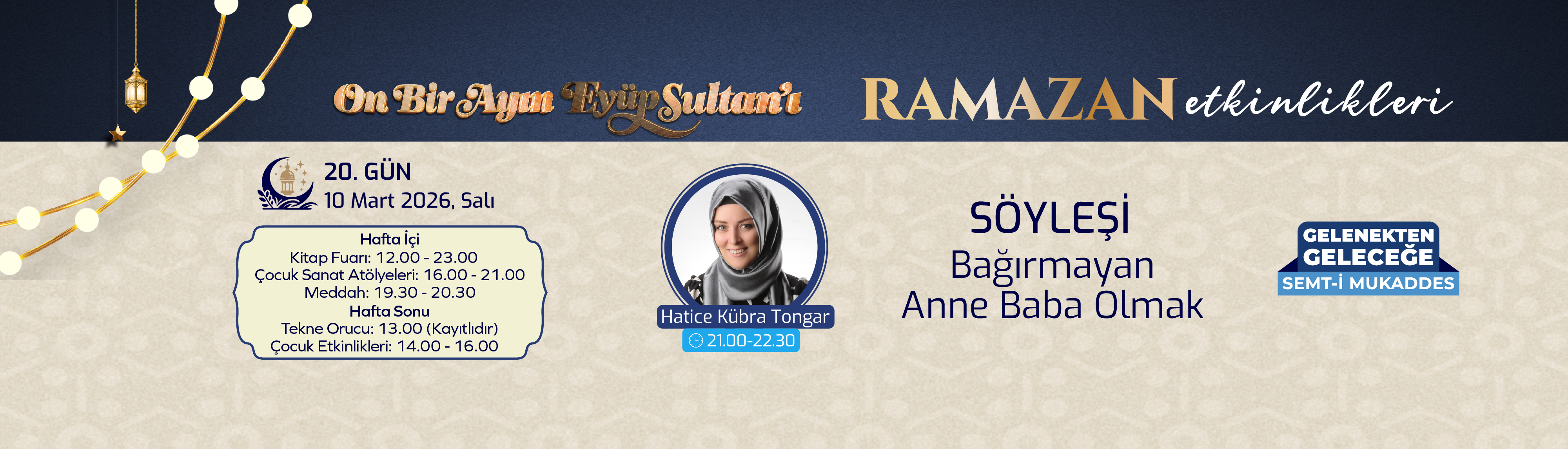 Ramazan Ayı 20.Gün