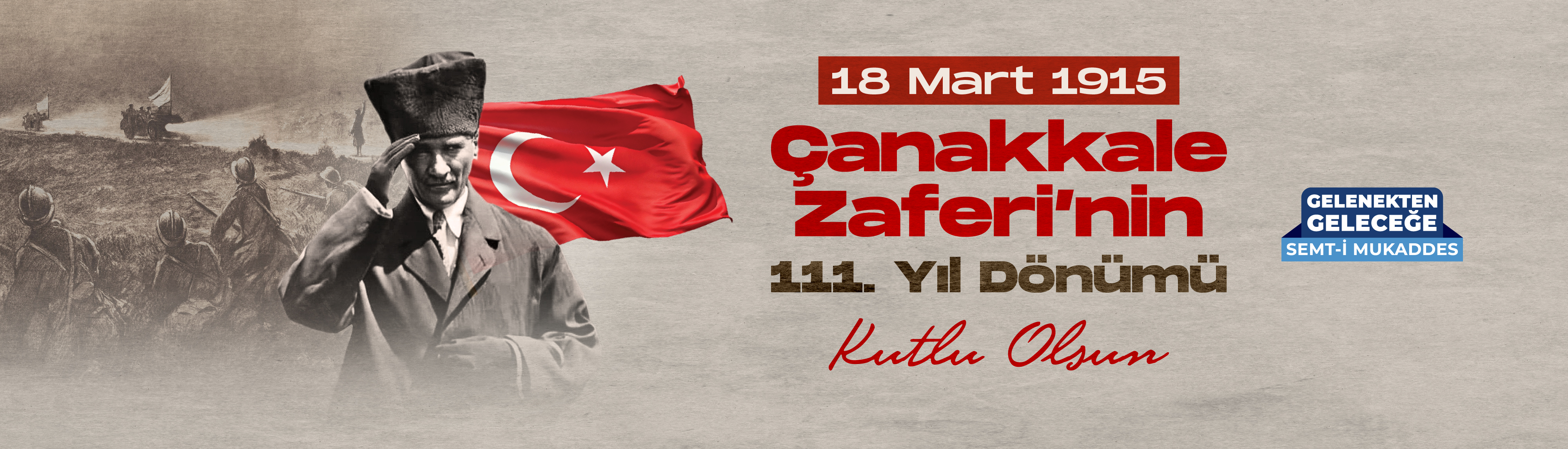 Çanakkale 18 Mart Zaferi'nin 111. Yıl Dönümü