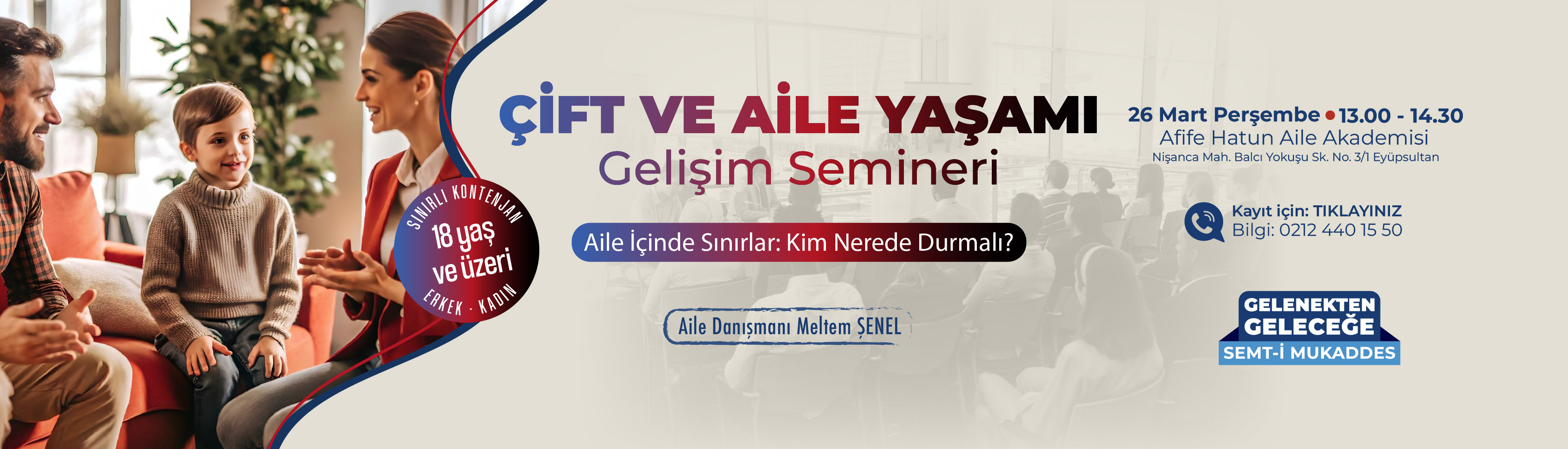 Aile Akademisi - Çift ve Aile Yaşamı Gelişim Programı
