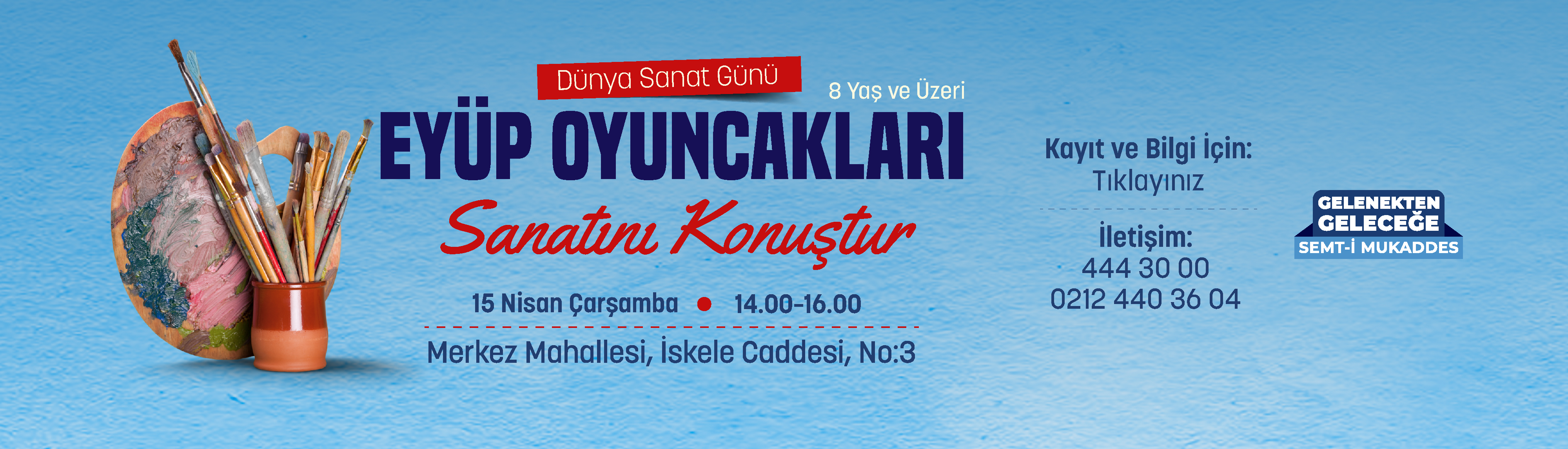 Eyüp Oyuncakları Dünya Sanat Günü'ne Özel