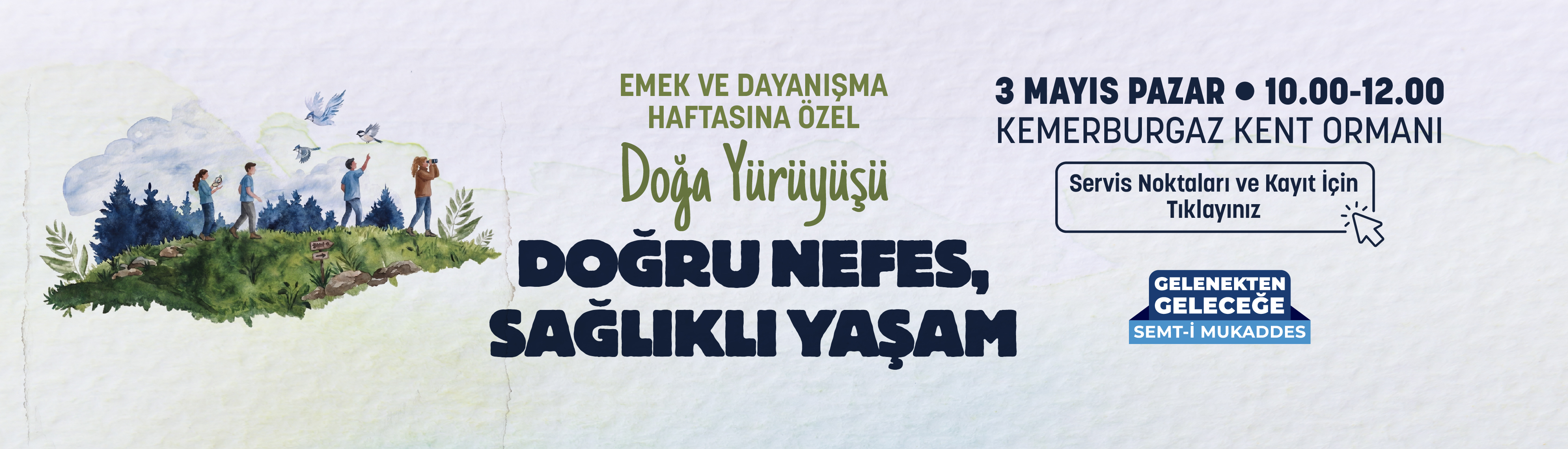 Emek ve Dayanışma Haftası Doğa Yürüyüşü