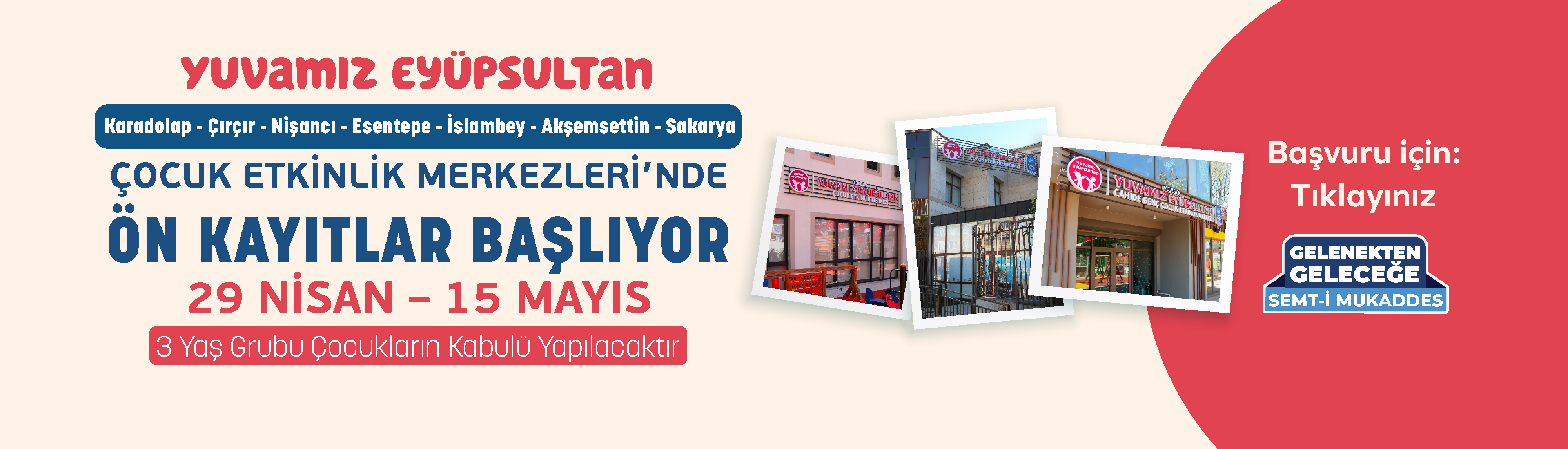 Yuvamız Eyüpsultan Yeni Dönem Kayıtları