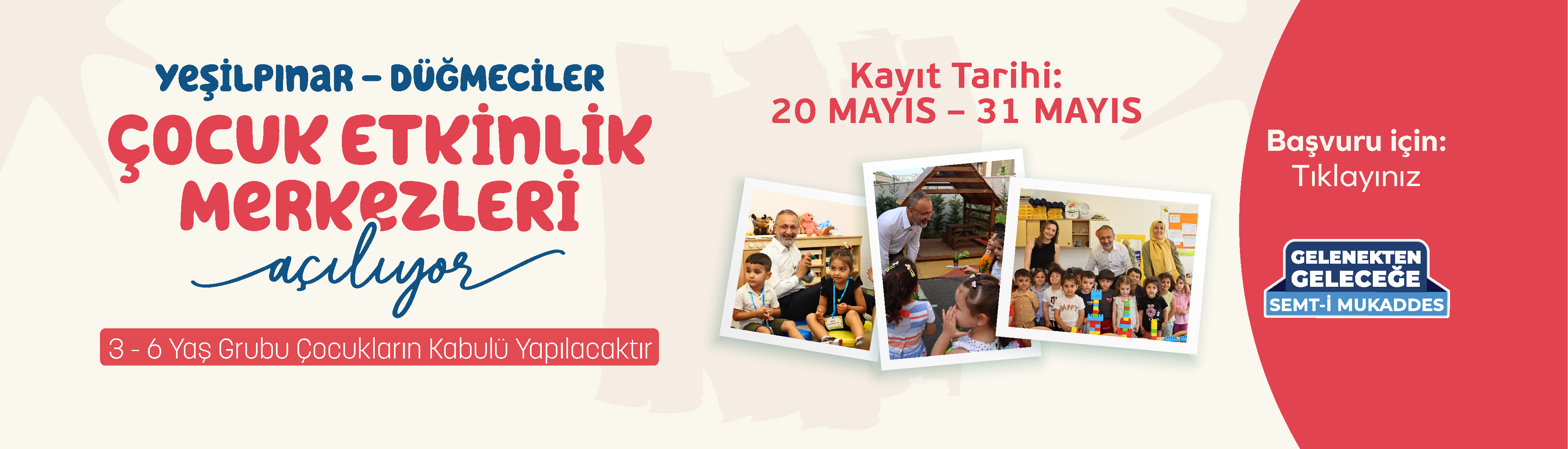 Yuvamız Eyüpsultan Çocuk Etkinlik Merkezleri Kayıt