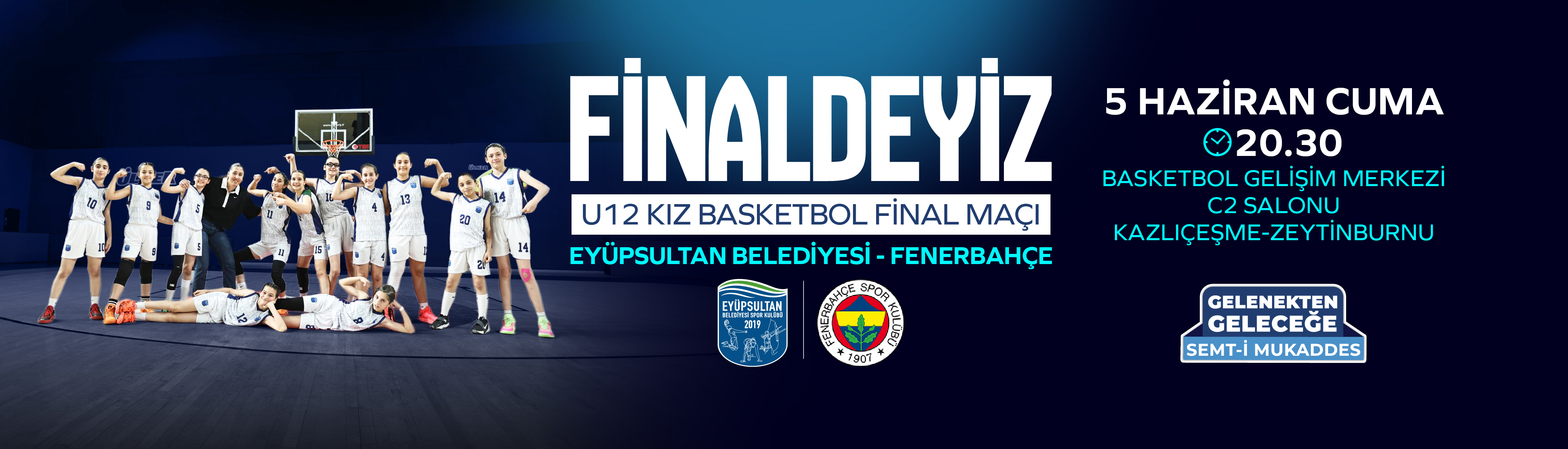 U12 Kız Basketbol Takımı Final Maçı