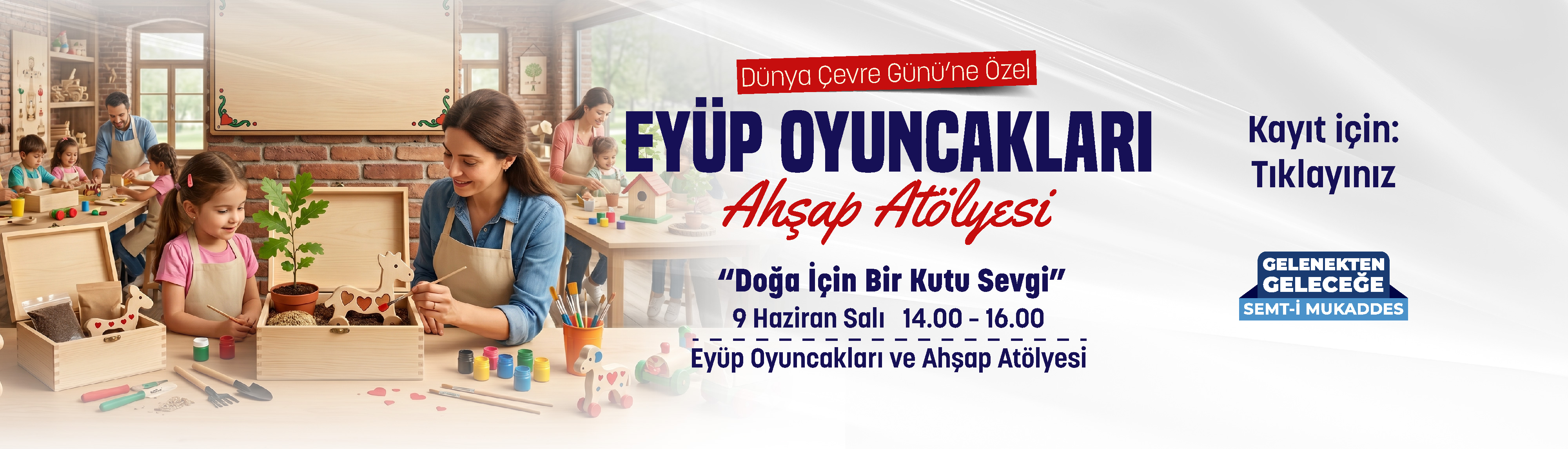 Eyüp Oyuncakları Dünya Çevre Günü Etkinliği
