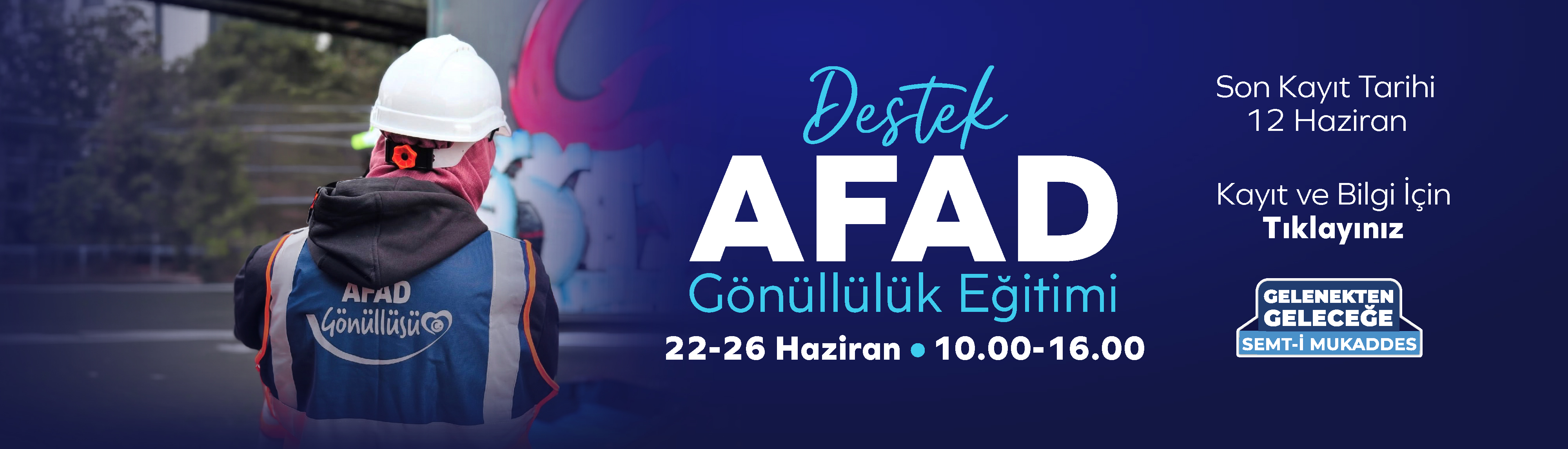 AFAD Gönüllülük eğitimi