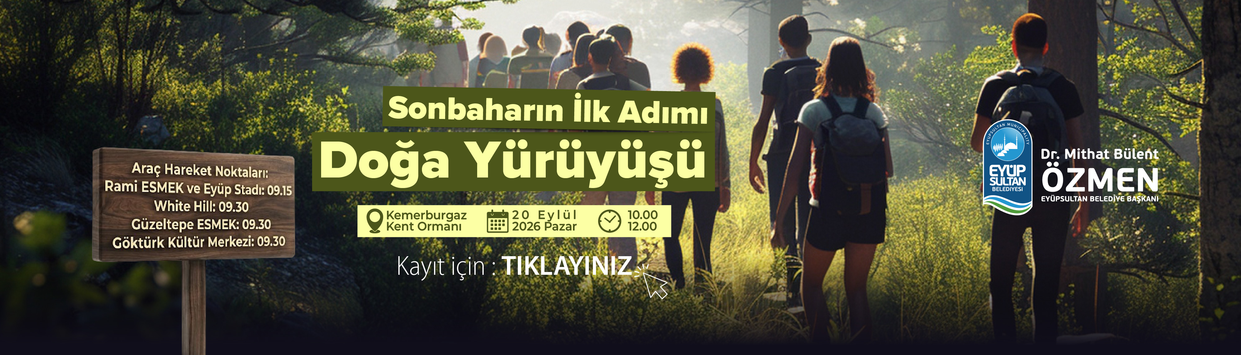 Sonbaharın İlk Adımı: Doğa Yürüyüşü 