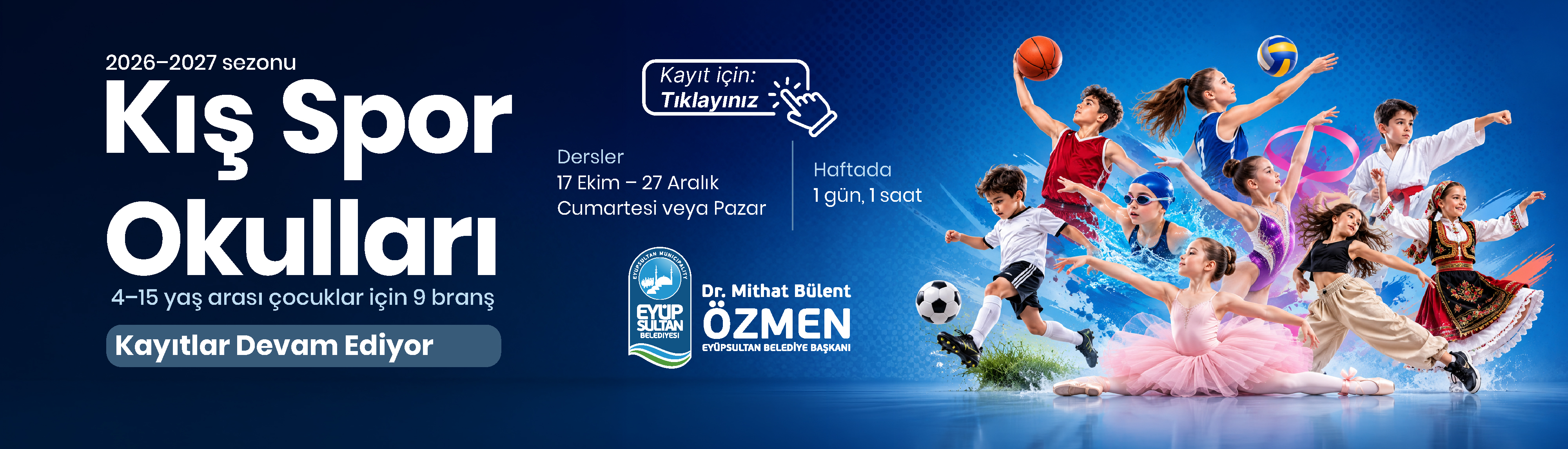 Kış Spor Okulları Başlıyor