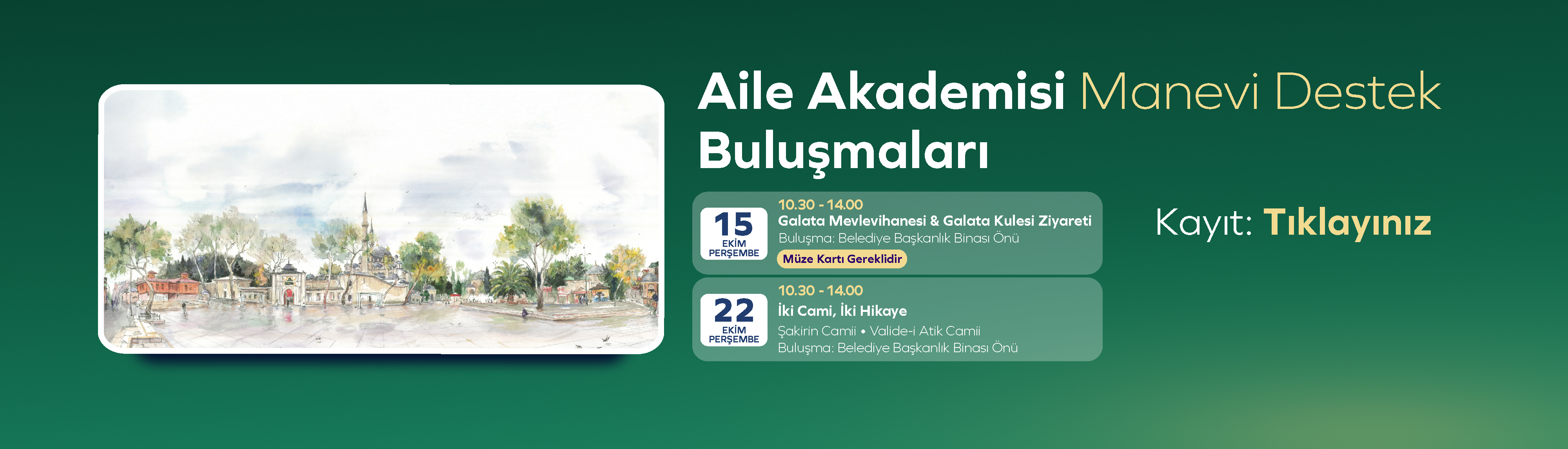 Aile Akademisi Manevi Destek Buluşmaları 