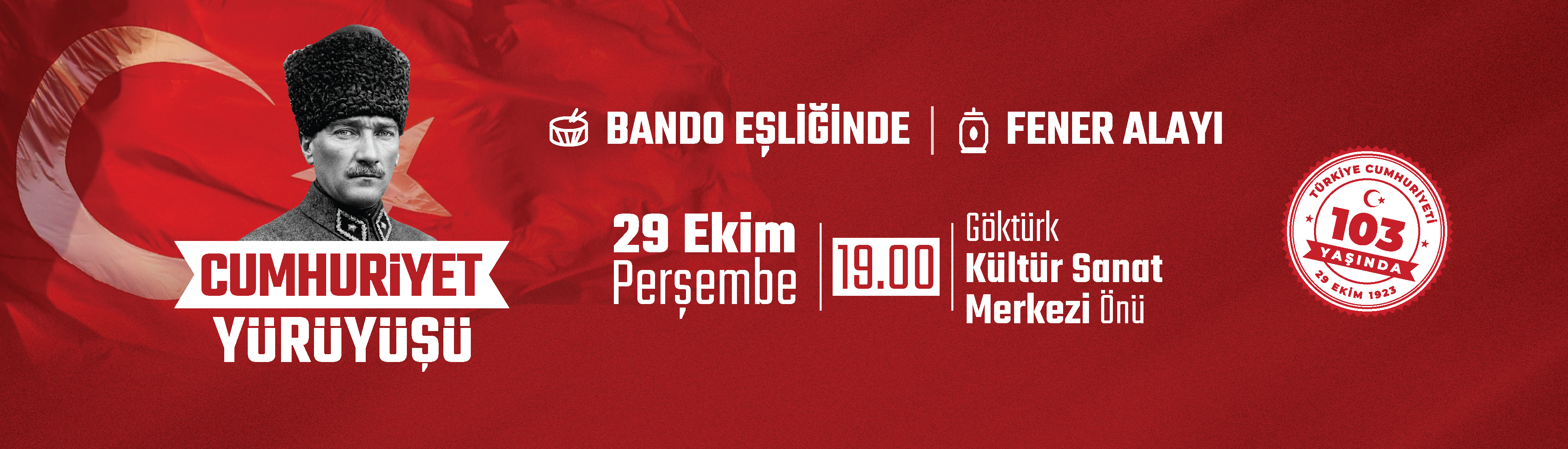 29 EKİM CUMHURİYET BAYRAMI YÜRÜYÜŞ