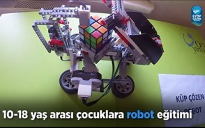 10-18 yaş arası çocuklara robot eğitimi