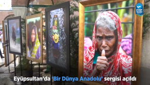 Eyüpsultan'da ‘Bir Dünya Anadolu' sergisi açıldı