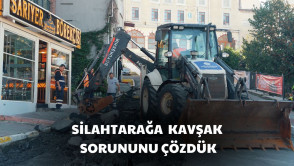 Silahtarağa mahallemizde yıllardır çözüm bekleyen kavşak düzenleme çalışmaları hızla tamamlanıyor